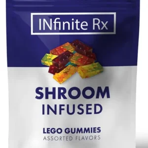 INfinite Rx Shroom Infused Block,Heart,Large Heart Gummies Edibles